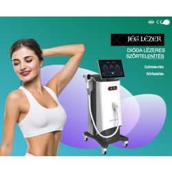   Jéglézer V2 - 2025 Professzionális dióda lézer 4 hullámhossz 1200 watt