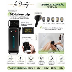   DEMONA PLUSZ PROFESSZIONÁLIS 2IN1 DIODA ÉS PICO LÉZER 2000 WATT