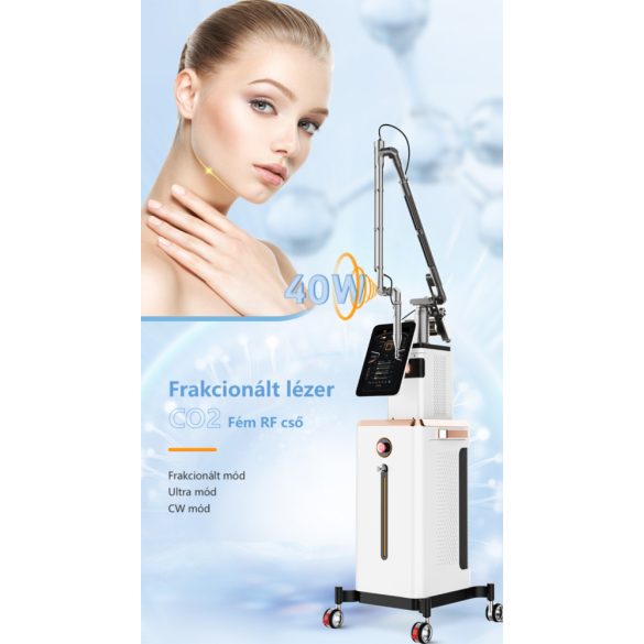 FRAKCIONÁLT LÉZER CO2 FÉM RF CSŐ